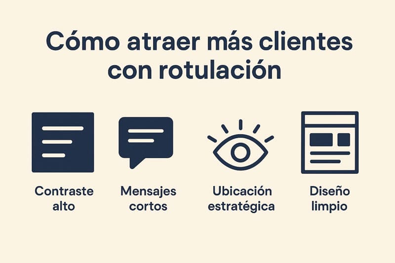como atraer más clientes con vinilos